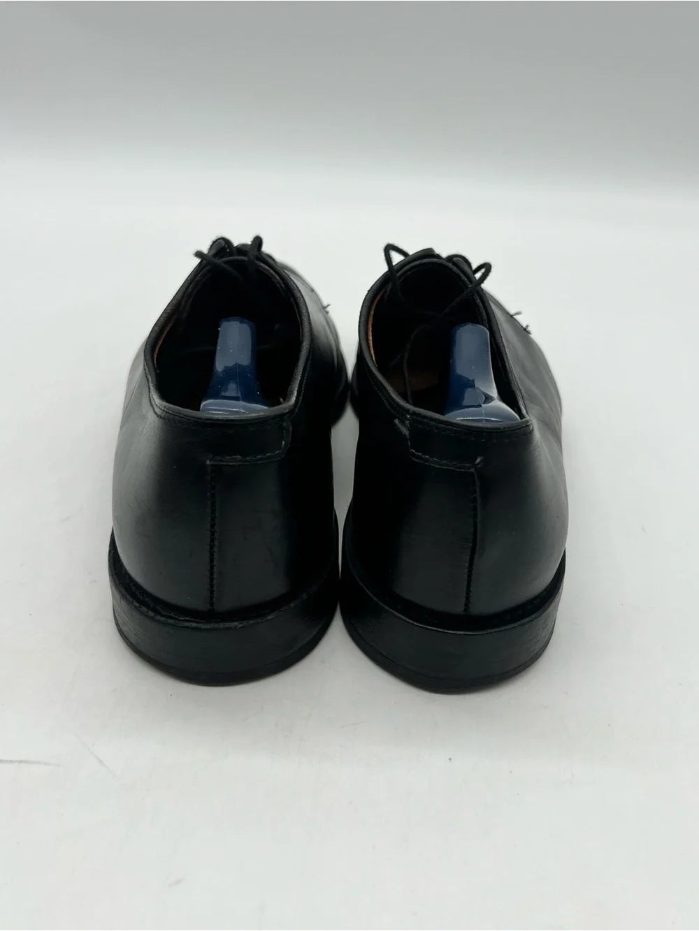 Allen Edmonds Delray Men’s 9D Black Leather Moc Split Toe Oxford Dress Shoes
